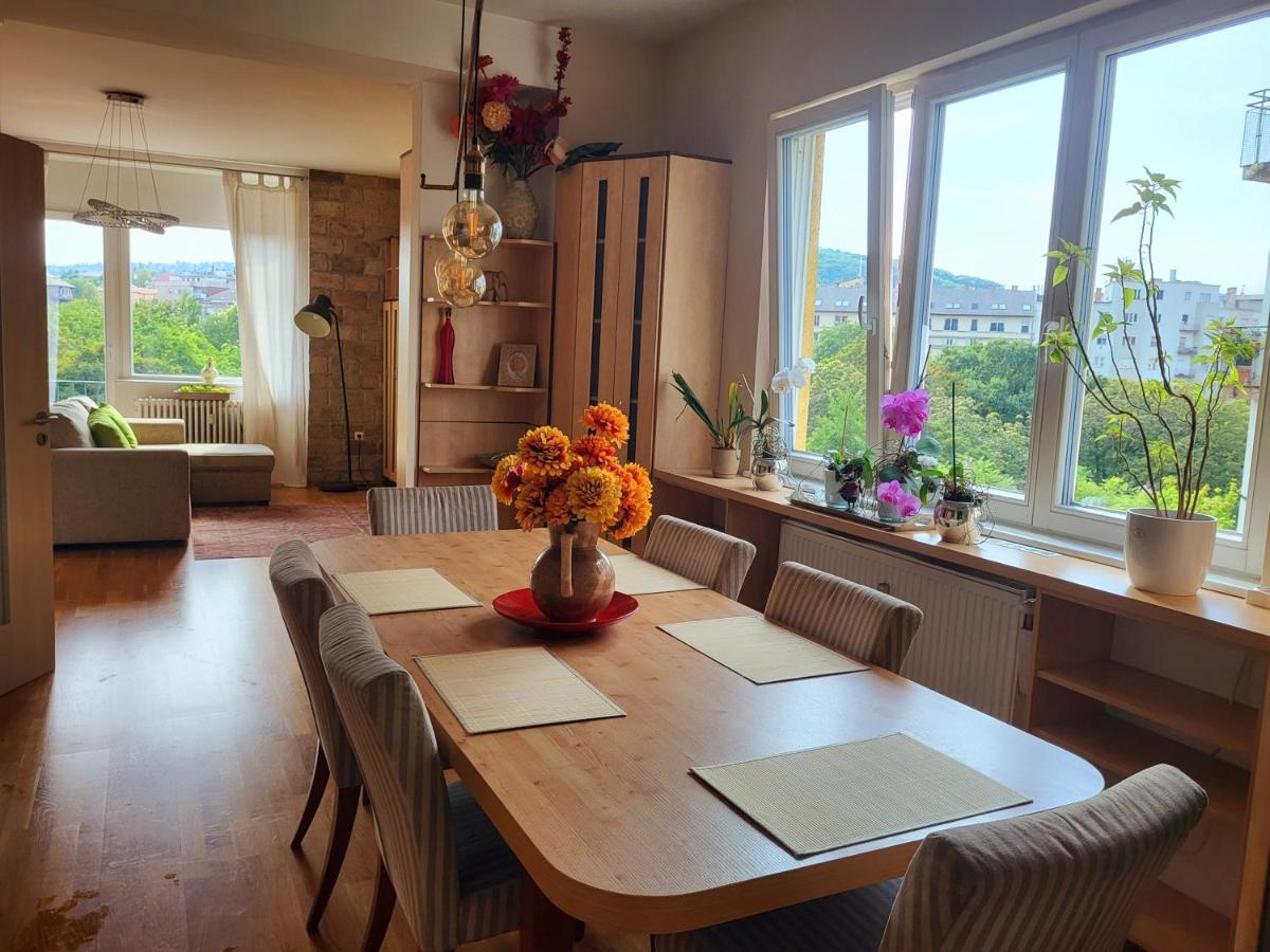 Ferienwohnung Sunny Panorama Flat Near Castle With Balcony Budapest Exterior foto